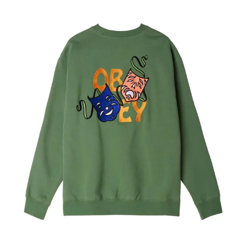 Obey Laugh Now Crew Wavelite made by Obey