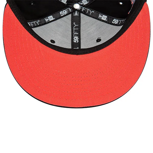New Era New York Yankees Style Activist 59FIFTY Fitted Cap Black Red sold by Kong product image thumbnail 2