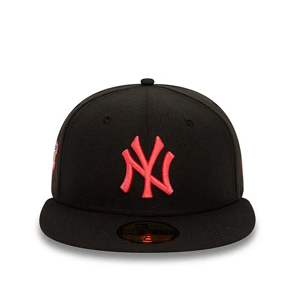 New Era New York Yankees Style Activist 59FIFTY Fitted Cap Black Red sold by Kong