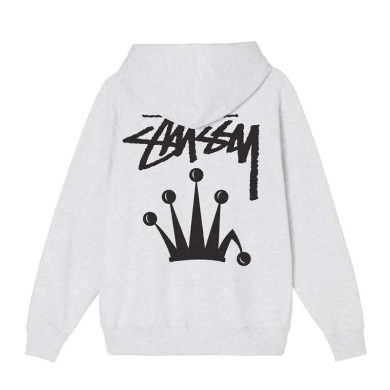 Stussy Stock Crown Hood Ash Heather sold by Kong