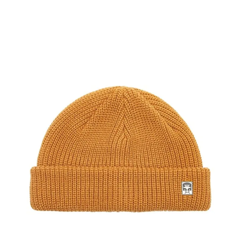 Obey Micro Beanie Satin Brass sold by Kong