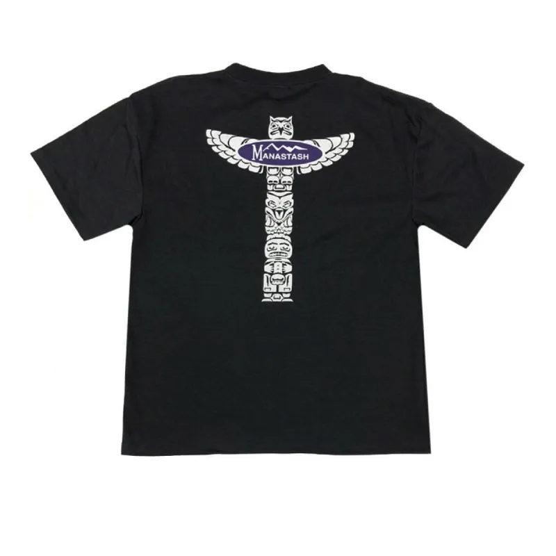 Manastash Chillimesh Totempole Tee Black sold by Kong