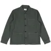 Nudie Barney Worker Jacket Olive sold by Kong