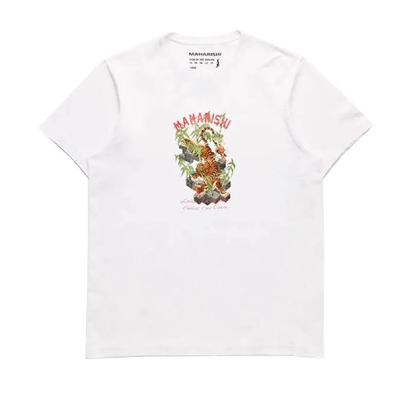 Maharishi Take Toro T shirt White sold by Kong
