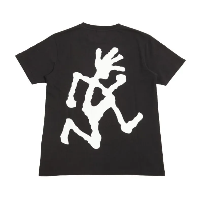 Gramicci Big Runningman Tee Black made by Kong