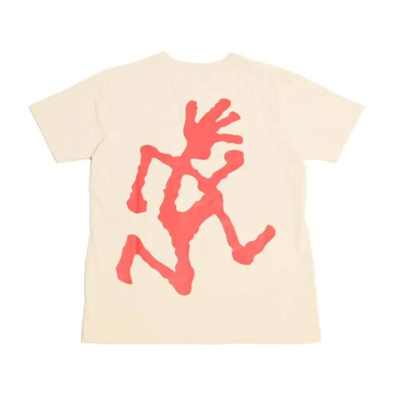 Gramicci Big Runningman Tee Smoke Beige made by Kong