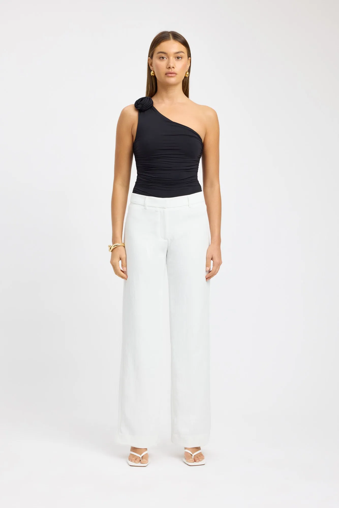 Rose Rouched Top sold by Kookai