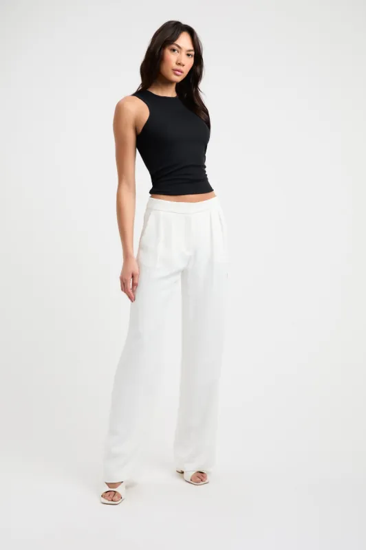 Oyster Low Rise Pant sold by Kookai
