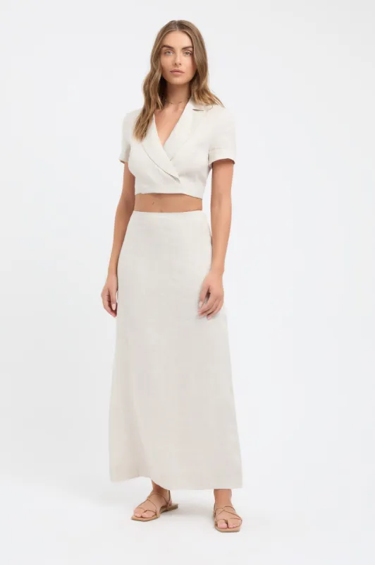 Tahiti Midi Skirt sold by Kookai