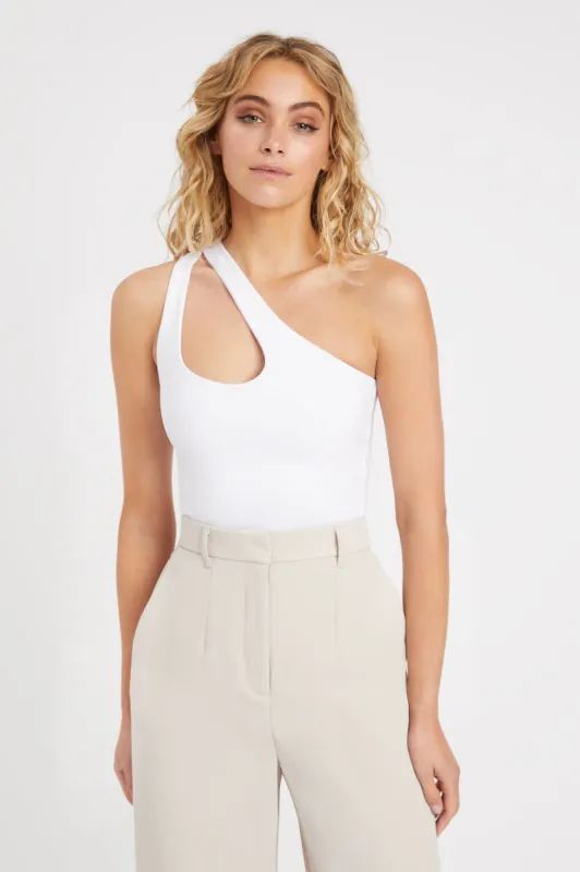 Tiana One Shoulder Top sold by Kookai