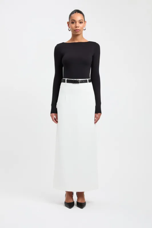 Amari Long Sleeve Bodysuit sold by Kookai