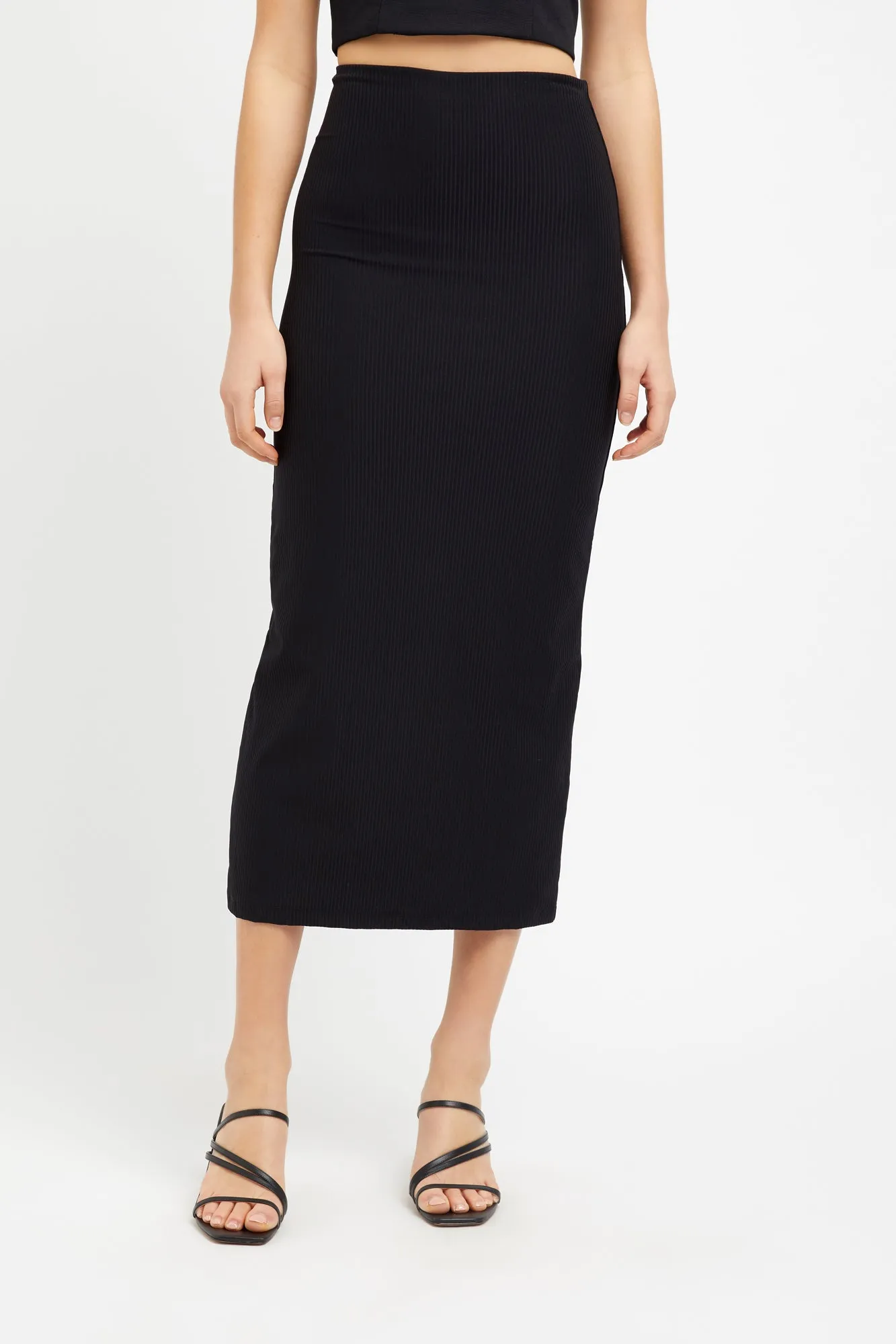 Staple Rib Midi Skirt sold by Kookai product image thumbnail 2
