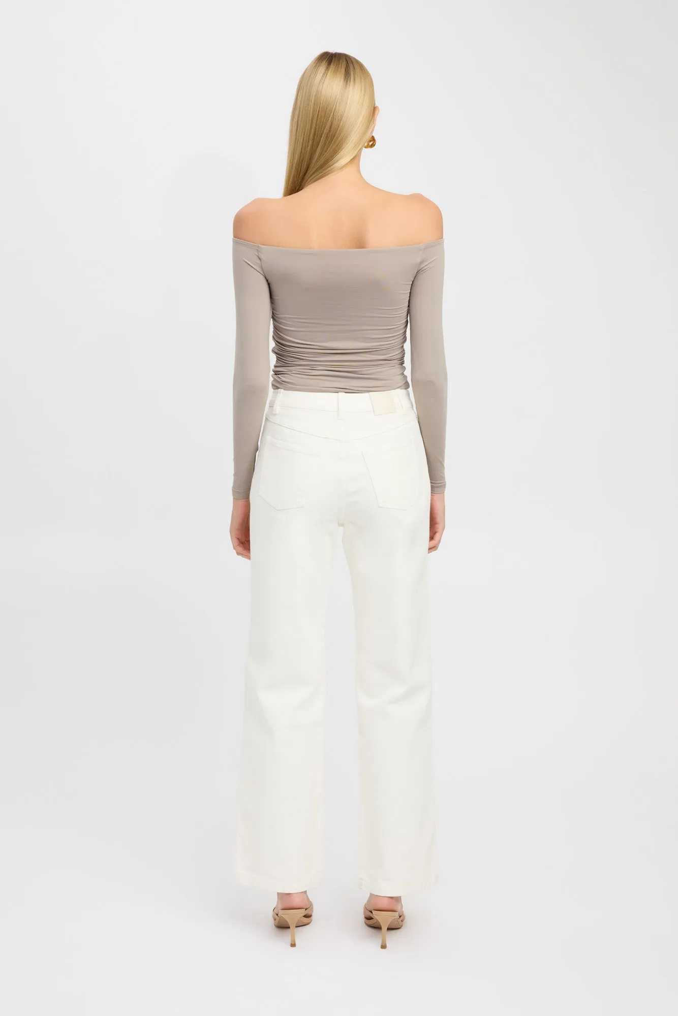 Tayla Trim Long Sleeve Top sold by Kookai product image thumbnail 3