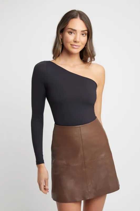 Kelsey One Shoulder Bodysuit sold by Kookai
