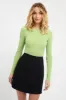 Long Sleeve Crew Neck Top sold by Kookai