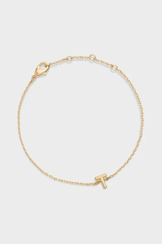 T - Letter Bracelet sold by Kookai