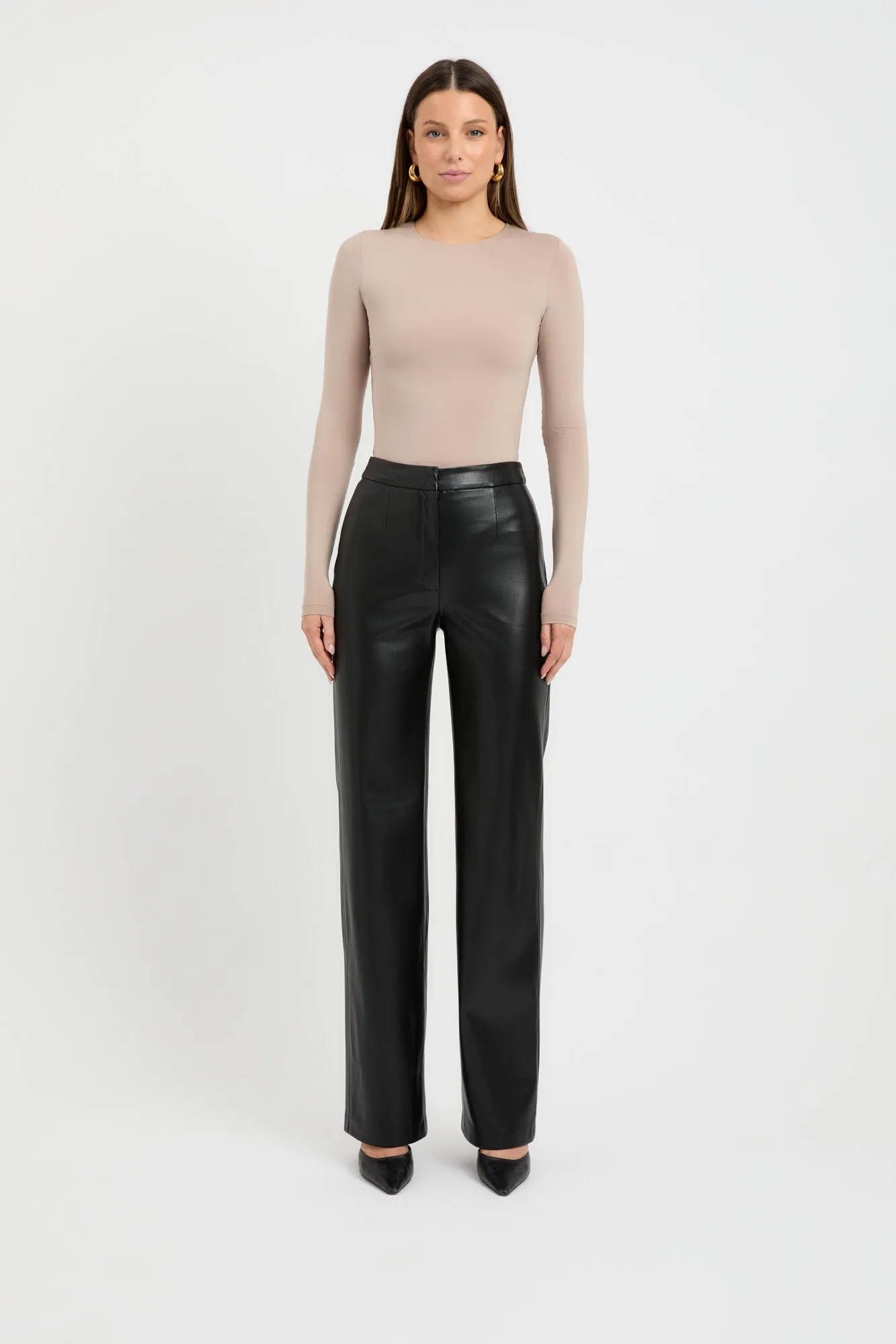 Elina Long Sleeve Bodysuit sold by Kookai