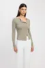 Bec Button Top sold by Kookai