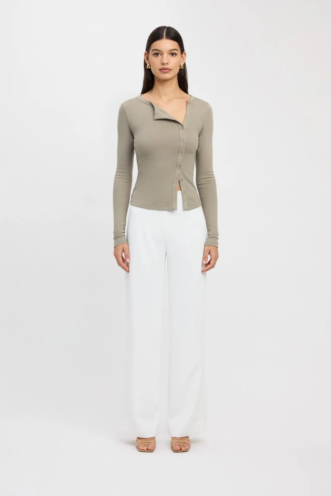 Bec Button Top sold by Kookai