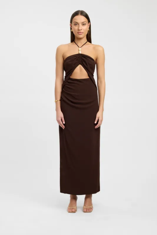 Elsa Beaded Maxi Dress sold by Kookai