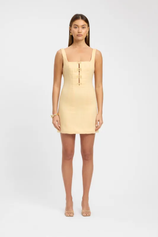 Palm Eyelet Dress sold by Kookai