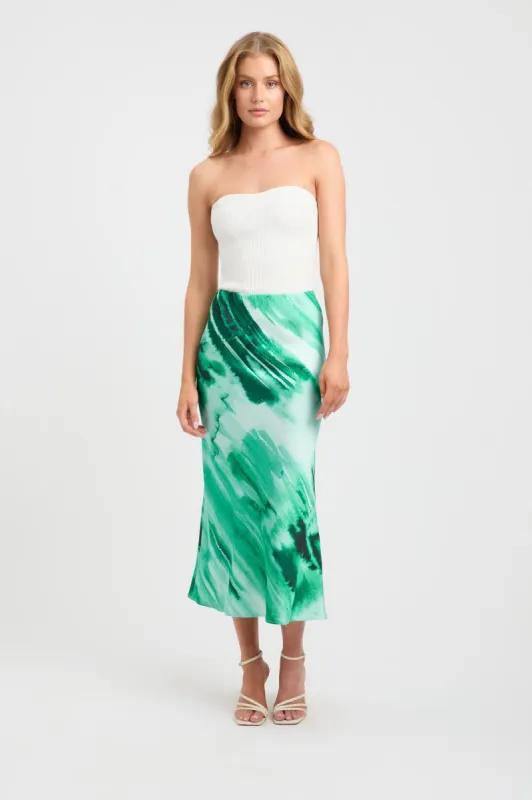 Gwen Midi Skirt sold by Kookai
