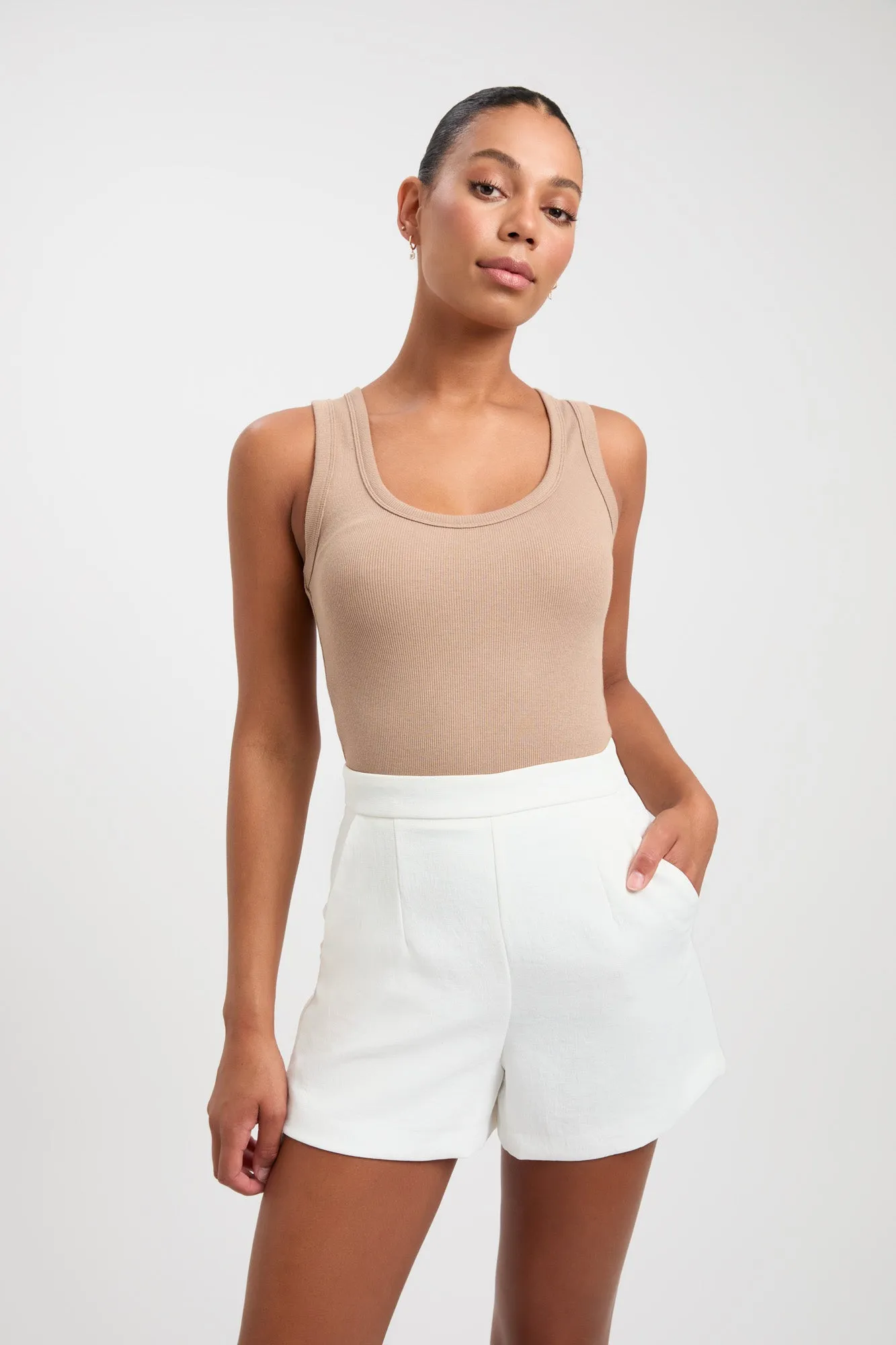 Bailey Icon Scoop Tank sold by Kookai