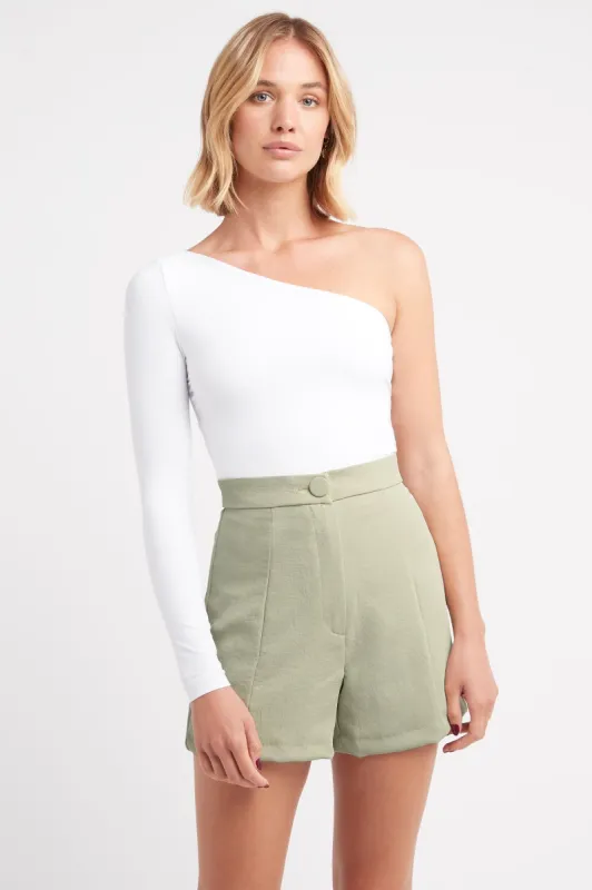 Kelsey One Shoulder Bodysuit sold by Kookai