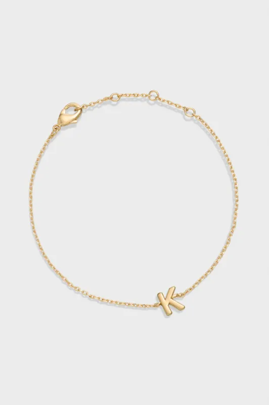 K - Letter Bracelet sold by Kookai