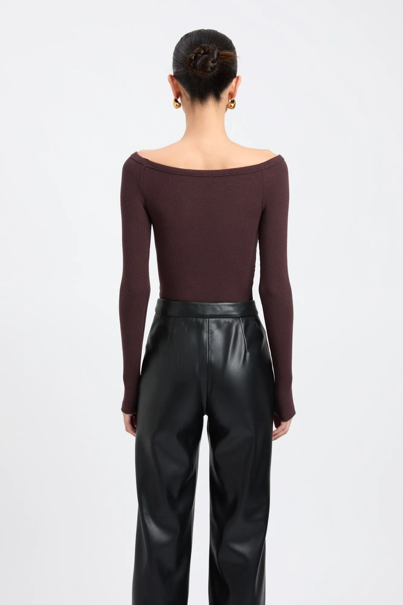 Madison Off Shoulder Top sold by Kookai product image thumbnail 3