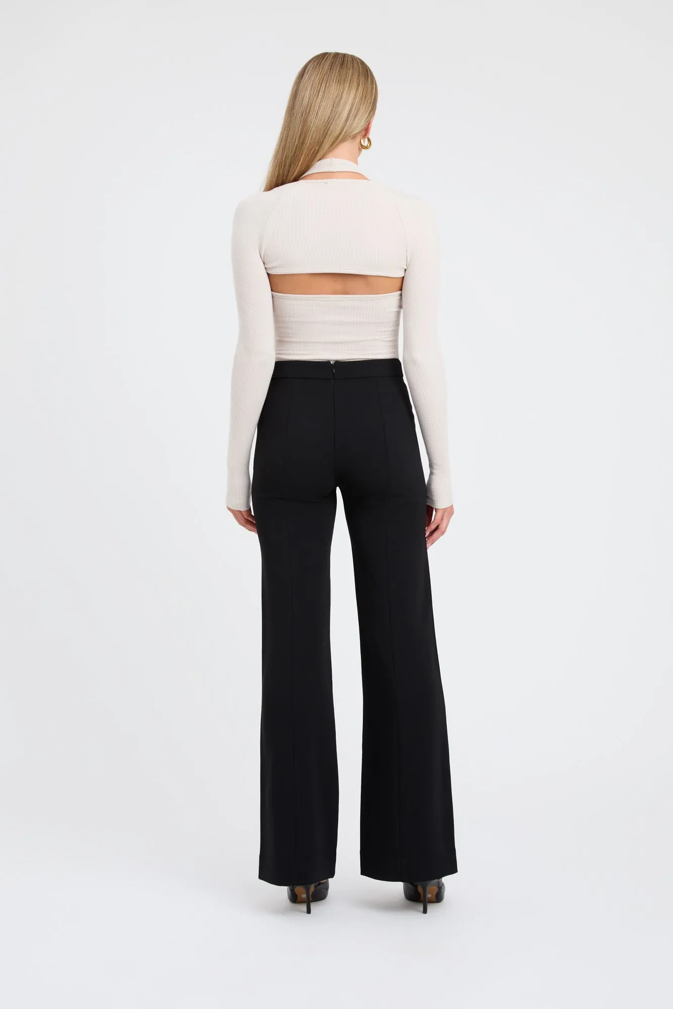Lux Long Flare Pants sold by Kookai product image thumbnail 3