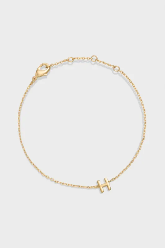 H - Letter Bracelet sold by Kookai