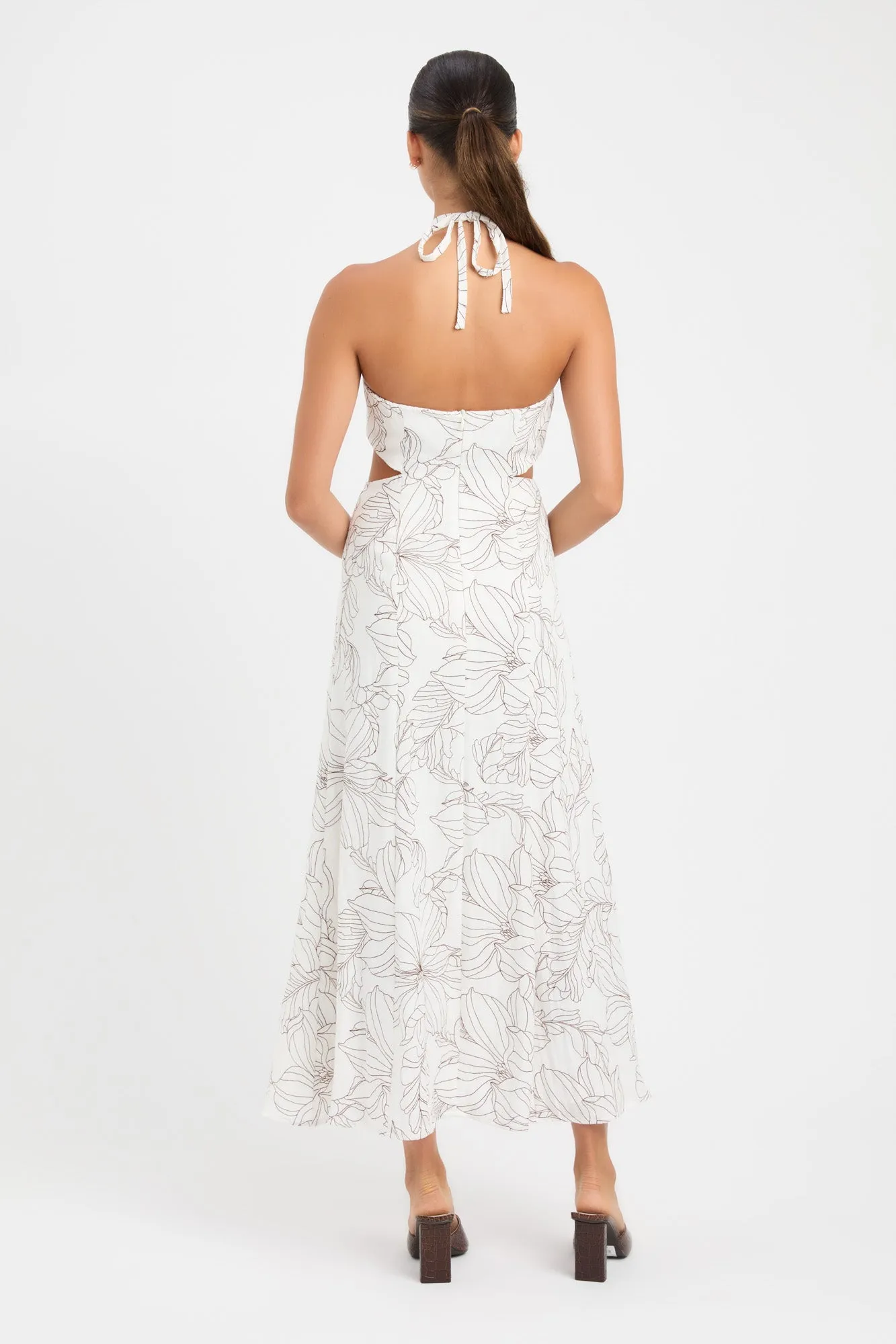 Lyra Cut Out Midi Dress sold by Kookai product image thumbnail 3