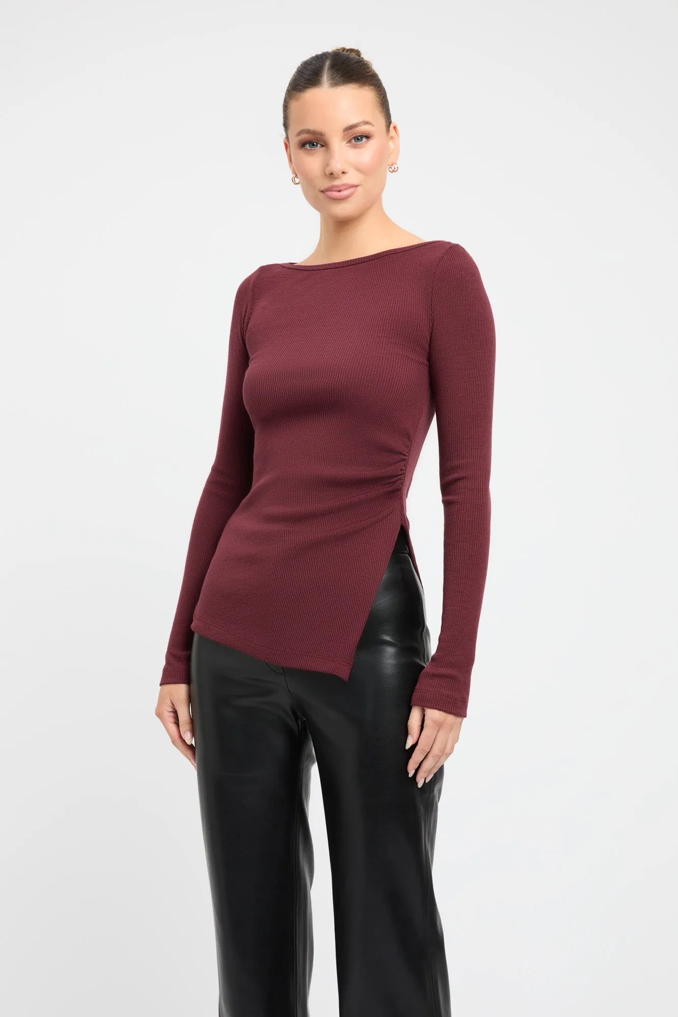 Theo Merino Wool Long Sleeve Top sold by Kookai product image thumbnail 2