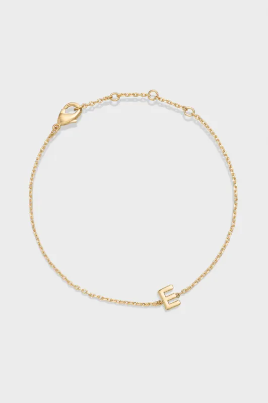 E - Letter Bracelet sold by Kookai