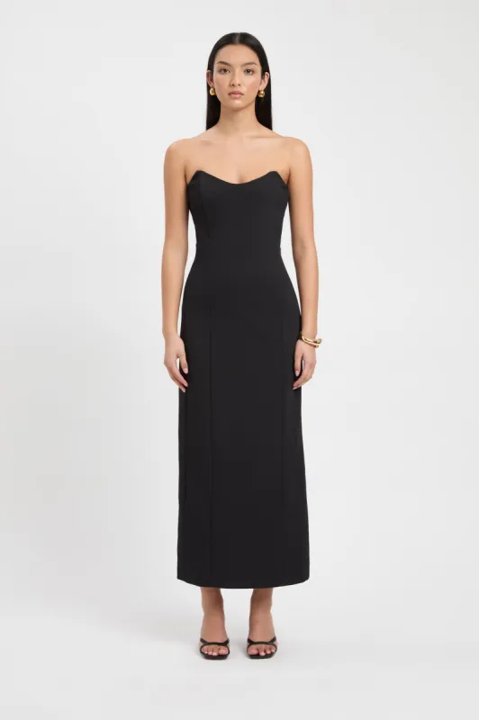 Oyster Strapless Dress made by Kookai