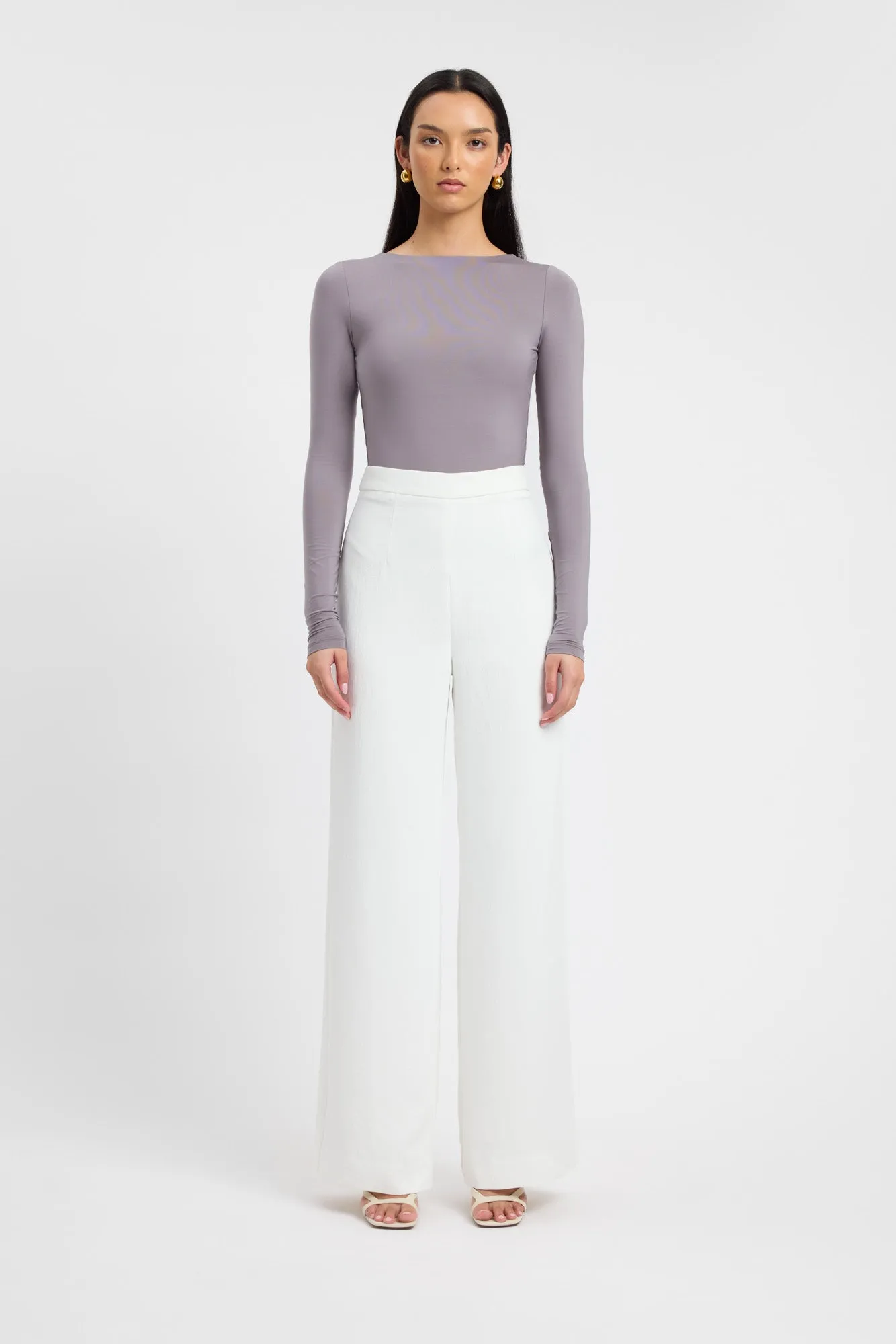 Amari Long Sleeve Bodysuit sold by Kookai