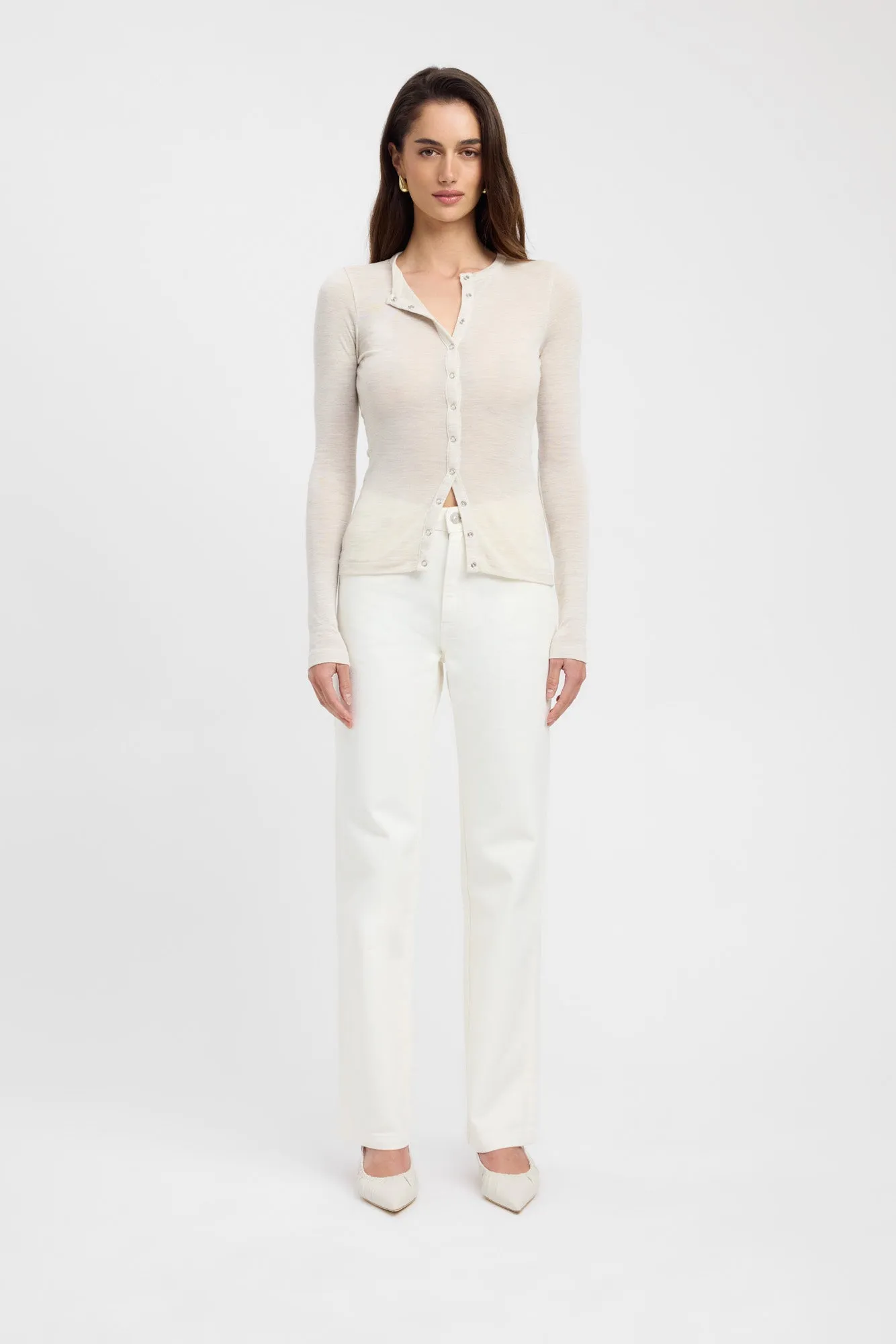 Meribel Wool Cardigan sold by Kookai