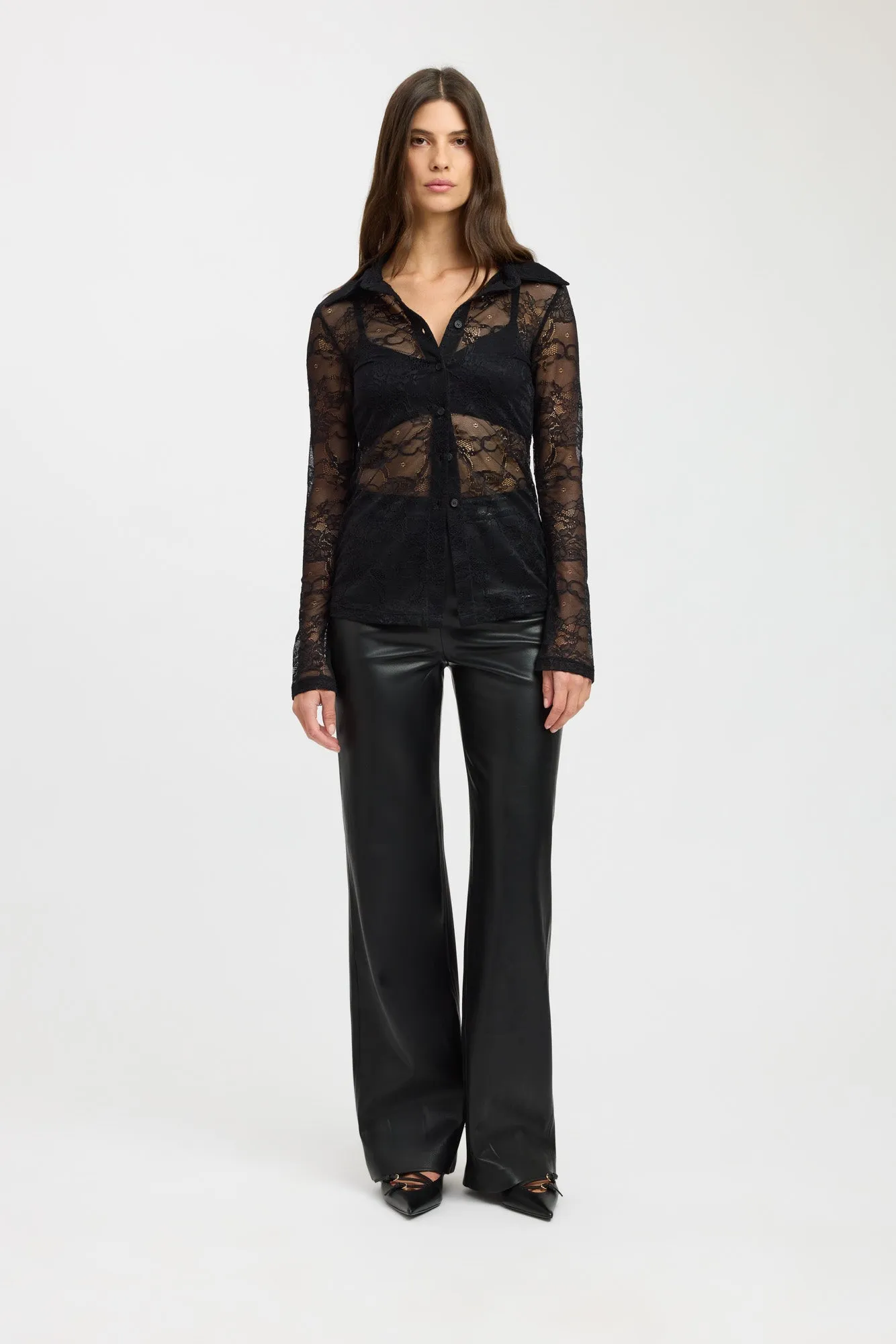 Camilla Lace Shirt sold by Kookai