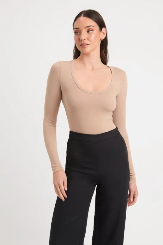 Jane Long Sleeve Bodysuit sold by Kookai