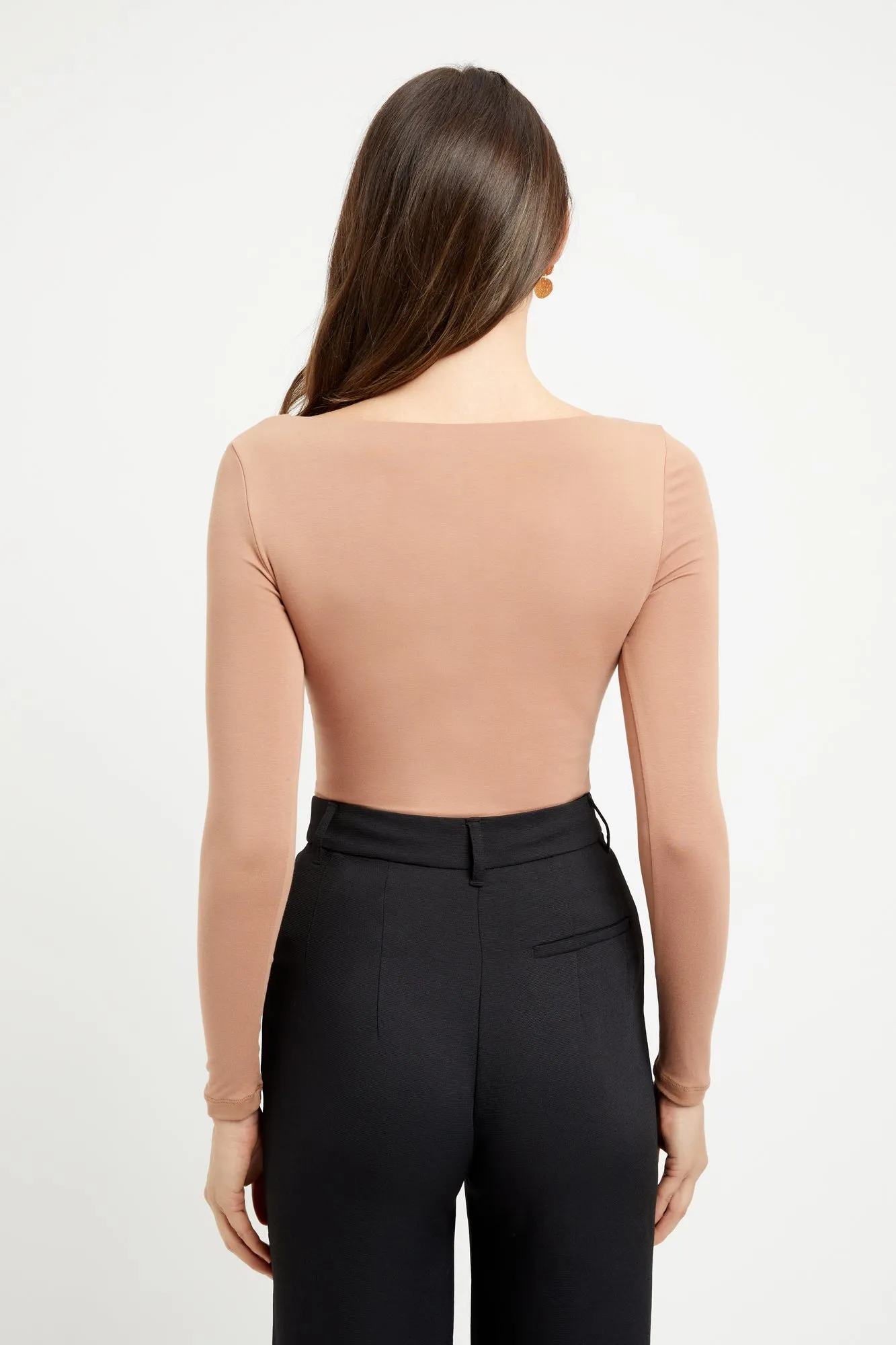 Long Sleeve Vee Top sold by Kookai product image thumbnail 2