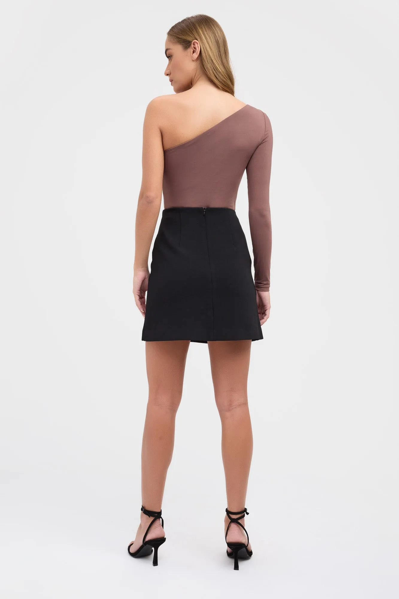 Lux Split Mini Skirt sold by Kookai product image thumbnail 3