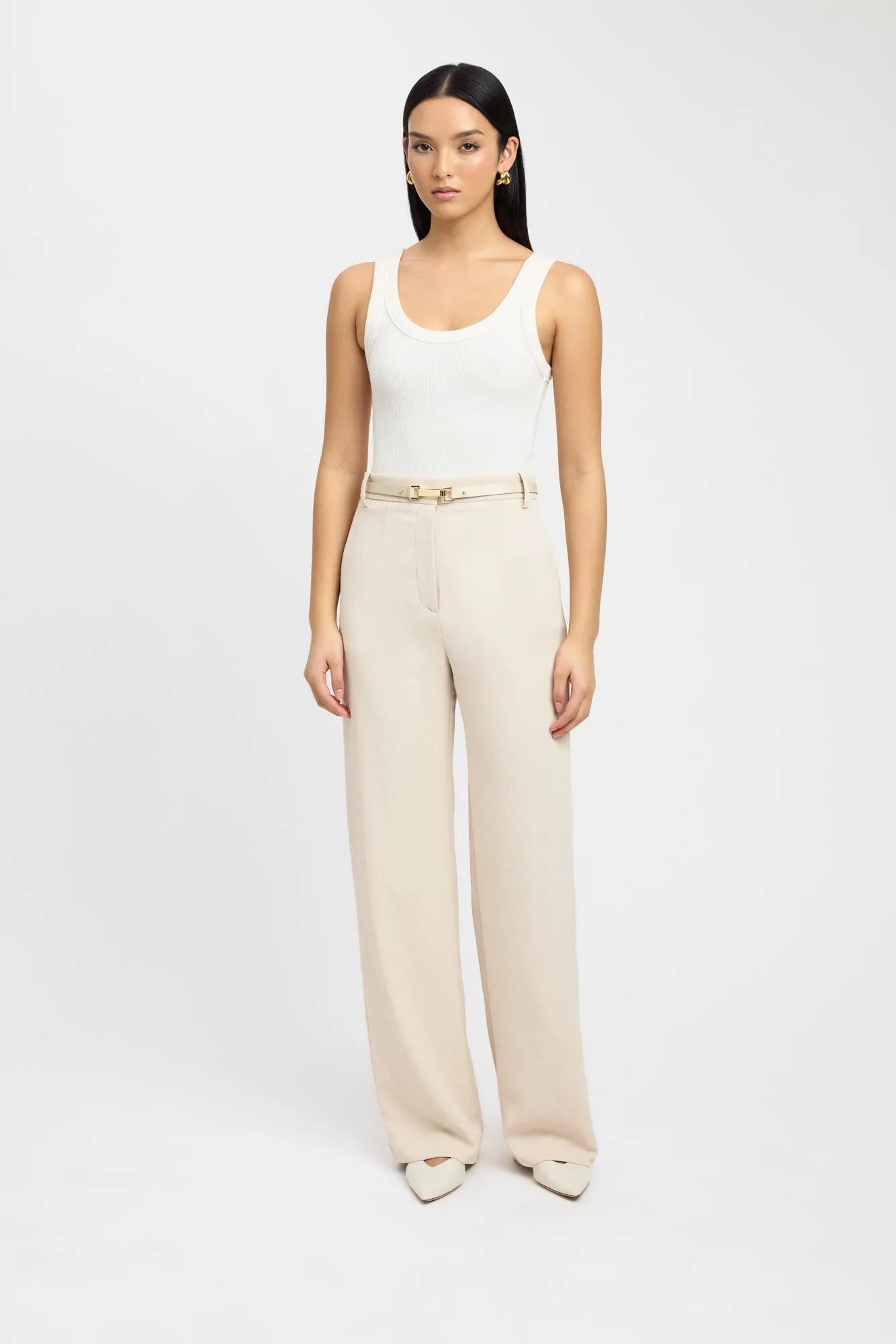 Oyster Tailored Pant sold by Kookai