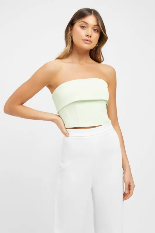 Oyster Corset Top sold by Kookai