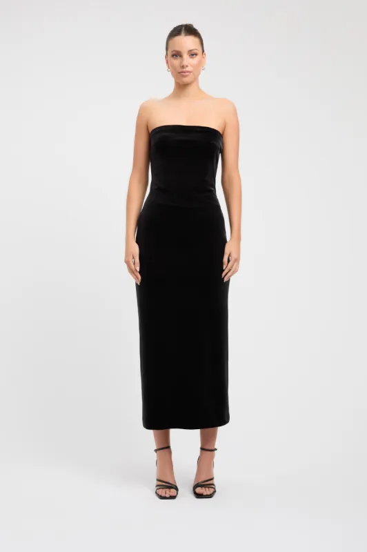 Fleur Strapless Dress sold by Kookai