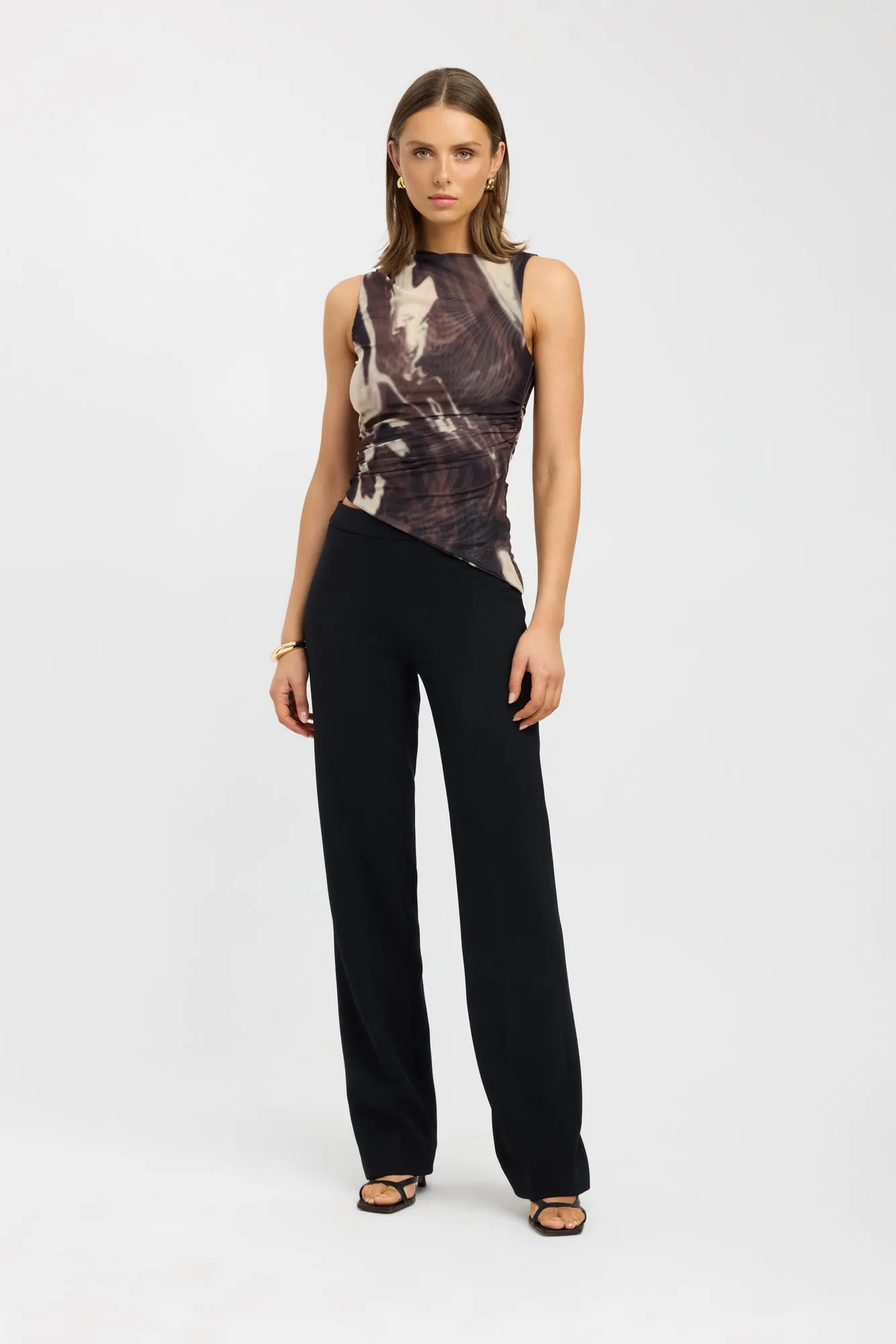 Tatum Asymmetric Top sold by Kookai