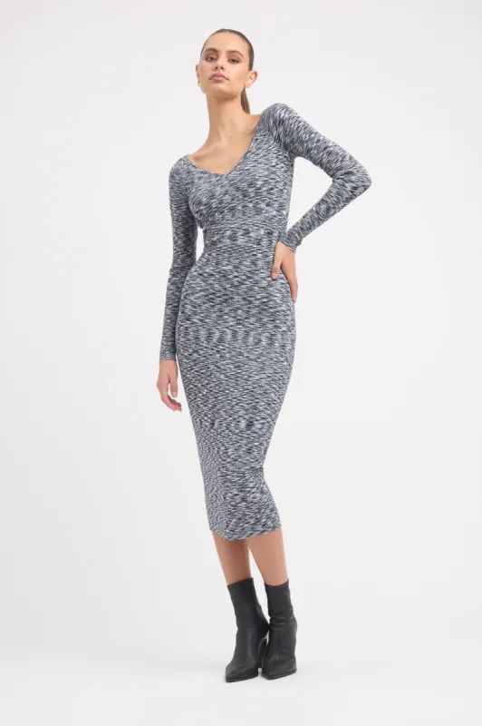 Chiara Heart Midi Dress sold by Kookai