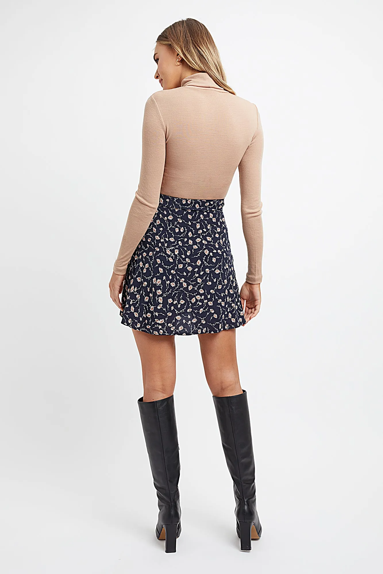 Liberty Mini Wrap Skirt sold by Kookai product image thumbnail 4