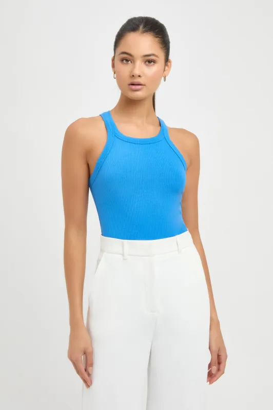 Harlow Racer Tank sold by Kookai