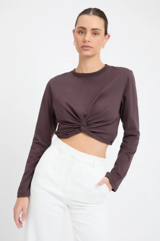 Renny Long Sleeve Top sold by Kookai